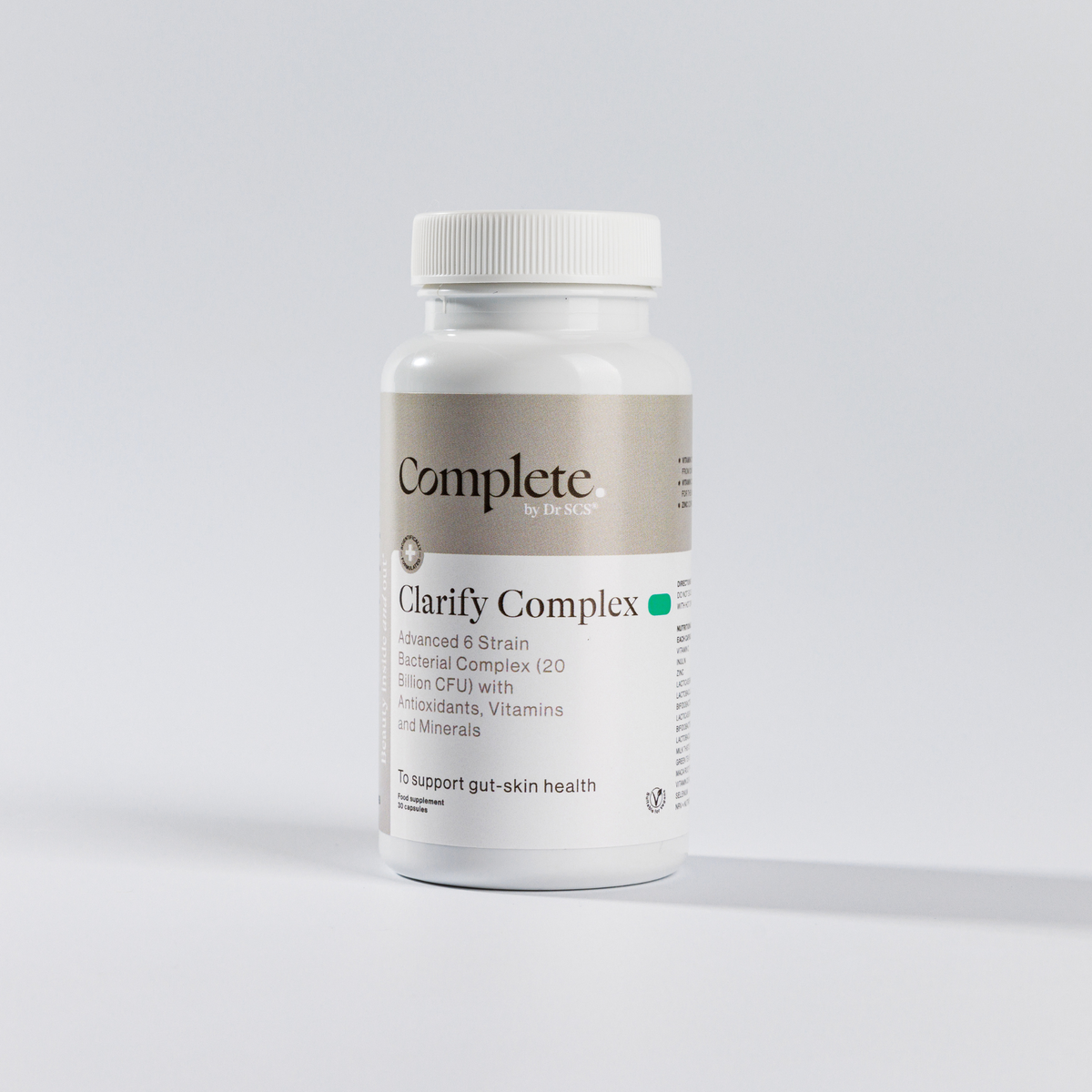 Clarify Capsules – Probiotic Gut-Skin Support